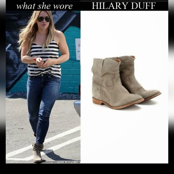 Isabel Marant Tan Ankle Boots - Picture 4 of 14